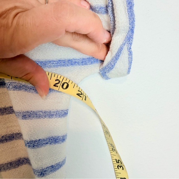 Lou & Grey Blue and Cream Striped Dress - Picture 8 of 9